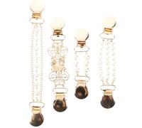 VALICLUD 4 pezzi Cardigan Clip O Chiusura Clip Camicia Clip Camicia Clip Camicette Clip Clip Per Abbigliamento Schiena Clip Clip Clip Maglione per Maglione Donna Chiusura