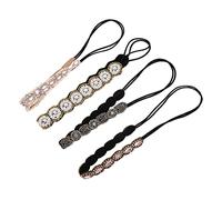 VALICLUD 4 Pezzi Fasce per Eleganti con Accessori per Donne e Ragazze per Compleanni e Feste Leggere e Confortevoli Non Scivolano e Segni