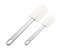 VALICLUD 4 pezzi Spatole Silicone con Lungo Utensili Ergonomici per Dolci La Tua Casa e Piccola e Media