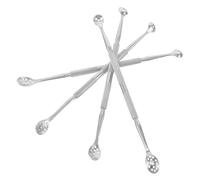 VALICLUD 4 pezzi spingi cuticole e tagliaunghie per salone di bellezza in acciaio inox, raschietto per smalto in gel, strumento professionale per manicure e pedicure, per unghie delle mani e dei