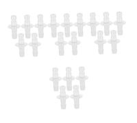 VALICLUD 4 Set Connettore Del Bracciale Per La Pressione Arteriosa Connettore Per Bracciale Adattatore Per Bracciale Adattatore Di Cuffia Del Metro Plastica Bianca 5 Pezzi * 4