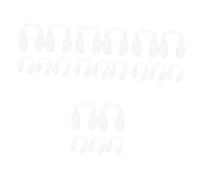 VALICLUD 4 Set Naselli in Silicone Occhiali A Presa Del Naso Non Naselli Di Ricambio Bicchieri Supporto Per Il Naso Degli Occhiali Cuscinetti Per Gli Occhiali Gel Di Silice 5 Pezzi*4