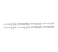 VALICLUD 4 Set Righello Della Distanza Della Pupilla Misura Righello Della Distanza Pupillare Righello Per Occhi in Pvc Righello Portatile Per La Distanza Della Pupilla Plastica 2 Pezzi * 4