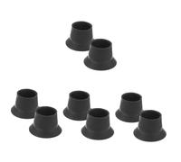 VALICLUD 4 Set Tappetino Antiscivolo Tappeto Elastico Coprigambe Per Trampolino Sostituzione Del Trampolino Antiscivolo Tappi Terminali in Gomma Per Scala Gomma Da Cancellare 2 Pezzi * 4
