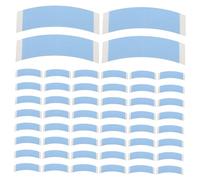 VALICLUD 48 Pezzi Colla Per Parrucche Anteriore in Pizzo Colla Parrucca Fissaggio Presa Davanti Impostore Frontale Adesivo Sintetico Nastro Per Extension Per Cotone Sky-blue