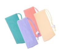 VALICLUD 4pezzi Sachet Per Sapone Solido Sacchetto Per Shampoo Sacchetto Per Saponetta Per Detergente Per Trasportare Per Viaggi e Quotidiano