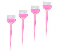 VALICLUD 4pezzi Spazzola e Pettine Per Tintura Professionale Di Capelli Kit Di Strumenti Per Colore Di Capelli Adatto Per Casa e Salon Per Lunghe e Corte Chiome Ricci o Lisci