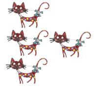 VALICLUD 4pezzi Spilla Forma Di Gatto Per Donne Accessorio Decorativo Versatile Per Abbigliamento e Sicurezza Design Unico e Giocoso Per Cinching Vita e Look Alla Moda