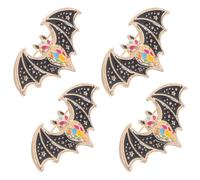 VALICLUD 4pezzi Spilla Forma di Pipistrello Vintage da Donna Realizzata in Lega Resistente Versatile come Fermaglio per Sciarpa o Accessorio per Various Occasioni