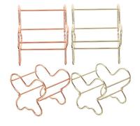 VALICLUD 4pezzi Spugnette Per in Acciaio Al Carbonio Stendibiancheria Per Spugnette Cosmetiche Piccolo Per Di Per Casa e Viaggi