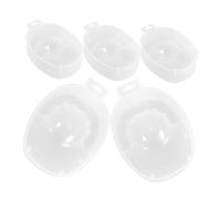 VALICLUD 5 Pezzi Ciotola Per Ammollo Manuale Ciotola Per Ammollo Per Nail Art Immersi Immergiti Manicure Polacco Costruttore Mano Unghia Spa Forniture Per Saloni Di Bellezza Verde Pp