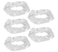 VALICLUD 5 Pezzi cravatta per in raso Bianco Accessori per per le donne garza bande I si legano senza soluzione di continuità accessori per da donna bianca