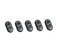 VALICLUD 5 Pezzi Keychain Primo Rivelatori Test Analizzatore Del Respiro Brasonatore Asb Black
