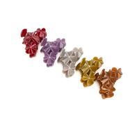 VALICLUD 5 Pezzi Mollette per Chioma in Acrilico Decorativo a Forma di Trifoglio Colore Candy Clip Grande per Uso Quotidiano e Party