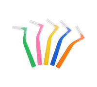 VALICLUD 5 Pezzi Spazzolino Interdentale Fra Dente Angolato Detergenti Per Spazzolini Interdentali Stuzzicadenti Di Gomma Pennelli Interdentali Sottile B Adulti Seta Di Nylon