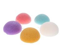 VALICLUD 5 pezzi Spugne Viso Esfolianti Morbide in Pulizia Profonda e Delicata Rimuove Cellule Morte e Pori Ostruiti Adatte per Uso Quotidiano Strumenti Portatili per Cura