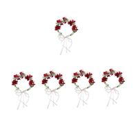 VALICLUD 5 Pz Diadema Di Fiori Da Donna Ghirlanda Di Di Fiori Per Le Donne Fiori Per Fascia Per Con Ghirlanda Di Fiori Nastro Di Organza