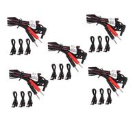 VALICLUD 5 Set 5 Set Di Connettori Pin Da 2 Mm Cavi Di Ricambio Per Dispositivi Cavi Di Collegamento Cavi Per Macchine Cavi Per Macchine 4 Pezzi*5 4 pezzi*5