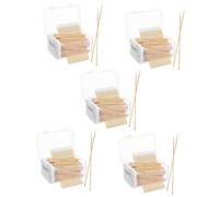 VALICLUD 5 Set Cotton Fioc Per Trucco Per Bellezza Auricolare E Manutenzione Confezione 500 Pezzi*5