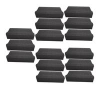 VALICLUD 5 Set Pennello Con Corsa Della Barba Acchiappacapelli Per Barba Da Uomo Setola Trucioli Uomini Sposo Kit Cacciatore Di Barba Spazzola Per Barba Spugne Spugna Dura Nero 3 Pezzi*5