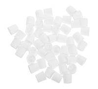 VALICLUD 50 pezzi Cappucci Vite Tappi Autosealing per Tubetti Morbidi Copri Bottiglie Viaggio Resistenti e Antiperdita per Pasta Pulente e Pomate Design Elegante e Robusto