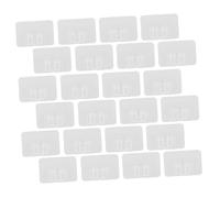 VALICLUD 50 Pezzi Clip Adesive per Luci da Supporti Resistenti per Fissaggio Strisce LED e Luci Installazione e Sicura per Decorazioni Natalizie e Giardino