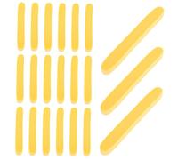 VALICLUD 50 Pezzi Detergente Viso Spugna Da Bagno Spugna Per Il Viso Per Lavare Il Viso Spugna Per Il Trucco Del Viso Spugne Facciali Compresse Per Estetiste Spugne Esfolianti Pva Giallo