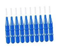 VALICLUD 50 Pezzi Spazzolino per stuzzicadenti dentali scovolini dentali spazzolino denti utensili strumento orale Blu