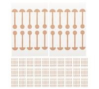 VALICLUD 50pezzi Cerotti Nasali Autoadesivi Pz Strisce Modellanti per Lati Nasali Cerotti Restringenti Traspiranti Adesivi Elastici per Contorno Nasale Uso Quotidiano