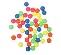 VALICLUD 50pezzi Palline di Plastica Colorate Ispessite Strumenti di Apprendimento Giocattolo Didattico per Ragazzo Ragazza Ragazza per Discriminazione dei Colori e Induzione Statistica