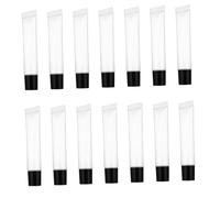 VALICLUD 50pezzi Tubetto per Lucidalabbra Trasparente Contenitore Vuoto per Balsamo Labbra Flacone Capiente per Bagnoschiuma Fai da Te