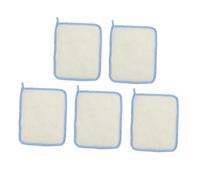 VALICLUD 5pezzi Asciugamano Per Lavaggio Viso Asciugamani Da Bagno Asciugamano Scrub Da Doccia Da Bagno Esfoliante Panni Esfolianti Per Corpo Ricco Detergente Leggero Portatile Viaggio Camp