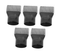 VALICLUD 5pezzi Pettine Per Asciugacapelli Accessorio Ugello Per Styling Dei Pettine Diffusore Per Asciugacapelli Per e Spessi