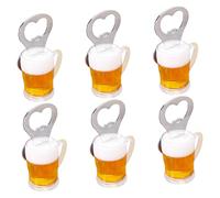 VALICLUD 6 Pezzi Apribottiglie Magnetico Per Attrezzatura Da Bar Per Frigorifero Apriscatole Multifunzionale Divertente Apribottiglie Per Acqua Apribarattoli