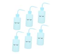 VALICLUD 6 Pezzi Bottiglia Per La Pulizia Delle Ciglia Frustata Stretta Bottiglia Per Spremere L'acqua Mantenere Bottiglia Per Il Lavaggio Delle Ciglia Chiaro Nebbioso Ciglio Blue