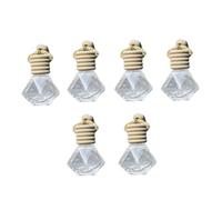 VALICLUD 6 pezzi Bottiglie Profumo Appese Trasparenti Diffusore Aroma Auto Design Unico per Olio Purifica Aria Bagno e Armadio