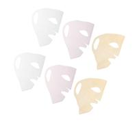 VALICLUD 6 Pezzi Copertura Fissa Della Silicio Maschere Riutilizzabile Durante La Notte Multipack Adulti Copertina Mascherine Gel Di Silice