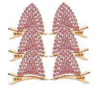 VALICLUD 6 Pezzi Fermagli per Orecchie con Design e Accessori per Ragazze per Ogni Occasione
