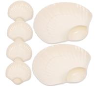 VALICLUD 6 pezzi Piatto per Ravioli con Scomparto per Salse in Design per Snack Sushi e Finger Food