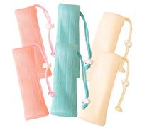 VALICLUD 6 pezzi Sacchetti Sapone Multilivello Esfolianti per Doccia e Viso Sacchetto Saponetta Variopinto in Rete per Ricca Morbidezza ed Elastico Adatto Saponi Artigianali e Cosmetici