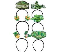 VALICLUD 6pezzi Cerchietto Forma Di Trifoglio Per Giorno Di San Patrizio Fermagli Per Capelli Da Donna Accessori Per Feste e Decorazioni