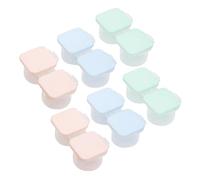 VALICLUD 6pezzi Custodia Per Contenitore Portatile Per Scatola Semplice in Plastica Confezione Utilizzo e Viaggio