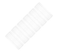 VALICLUD 6pezzi Pannello Trasparente per Nail Art Espositore per Punte per Unghie Slot per Campioni di Smalto in Gel Supporta la Formazione Pratica di Design di Unghie