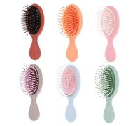 VALICLUD 6pezzi Spazzola Per Bagnati Mini Spazzola Districante Viaggio Per Pettine Per Asciutti