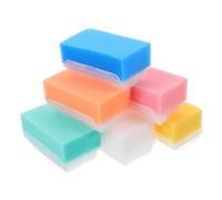 VALICLUD 6pezzi Spazzola Per Massaggio e Doccia Per Ragazzo Ragazza Ragazza Set Spugne Tattili Sensoriali Per Bagnetto e Igiene Esfoliante Delicato Per Sensibile Dei Ragazzo