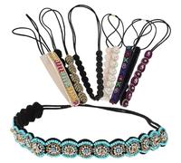 VALICLUD 7 Pezzi Cerchietto con Fasce Colorate per Donne Accessorio Decorativo per Cerimonie e Speciali Mano con Materiali