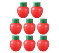 VALICLUD 8 pezzi Contenitori Spezie Mini Plastica con Coperchi Barattoli Portatili per Pepe e Peperoncino Riutilizzabili Leggeri e Resistenti per Viaggi Campeggio e Uso Cucina