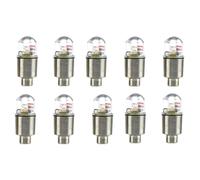 VALICLUD 8 Pezzi Luci LED per Valvola Bici e Moto Alluminio e Componenti Elettronici, Lampeggio Automatico per Sicurezza Durante la Guida al Buio