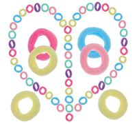 VALICLUD 80 Pezzi Di Elastici Per Con Anello Per Asciugamano Elastici Per Per Bambine Fasce Per Sottili Per Neonati Fasce Per Per Per Coda Di