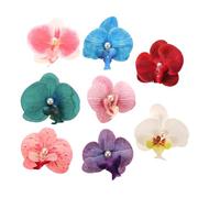 VALICLUD 8pezzi Fermagli Per Di Fiori Hawaiani Per Fiori Realistici Per Donne Feste Vacanze
